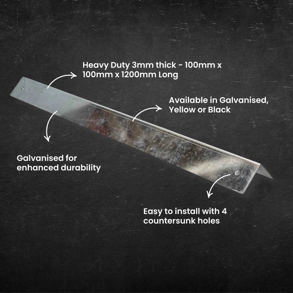 Galvanised Corner Guard - 100mm