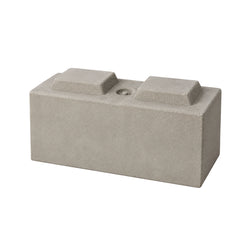 Concrete interlocking lego block 1200x600x600mm suitable for retaining walls, storage bays and site barriers