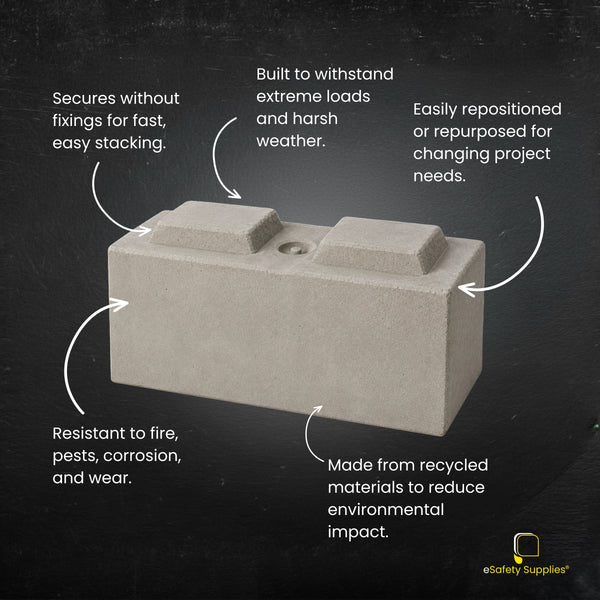 Concrete Interlocking Lego Block