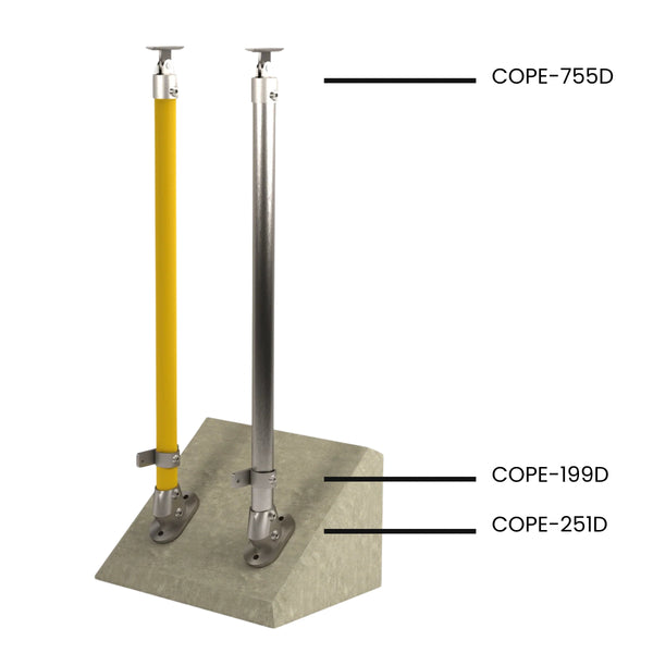 Cope Modular Handrail - CM04 Stanchion