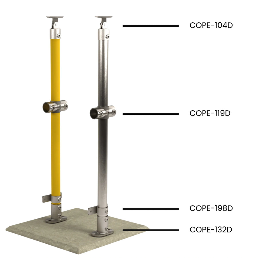 Cope Modular Handrail - CM07 Stanchion