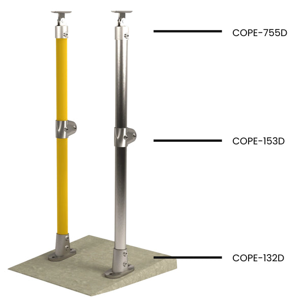 Cope Modular Handrail - CM08 Stanchion