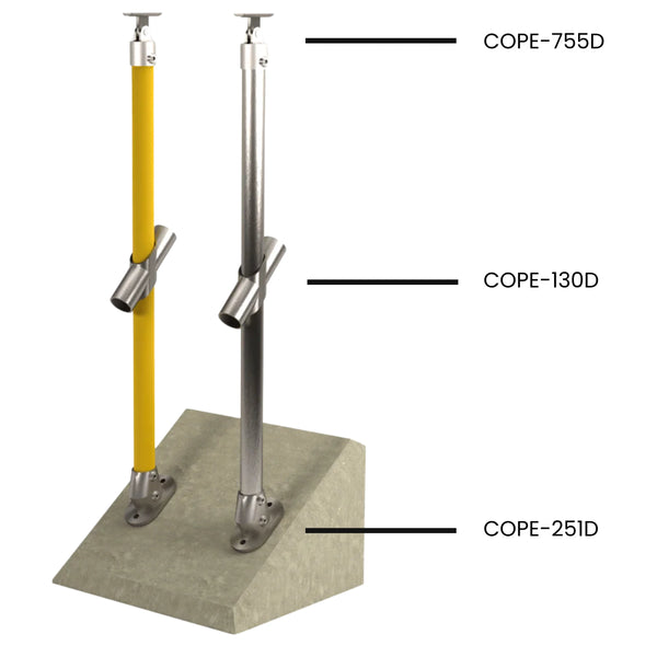 Cope Modular Handrail - CM14 Stanchion