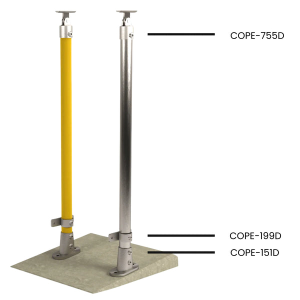 Cope Modular Handrail - CM15 Stanchion