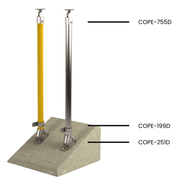 Cope Modular Handrail - CM16 Stanchion