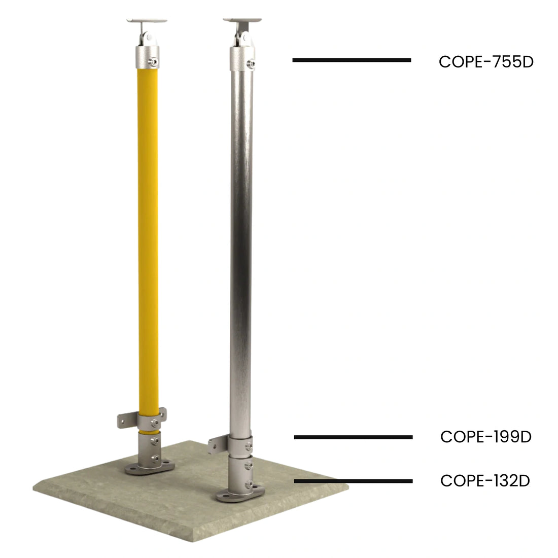 Cope Modular Handrail - CM20 Stanchion