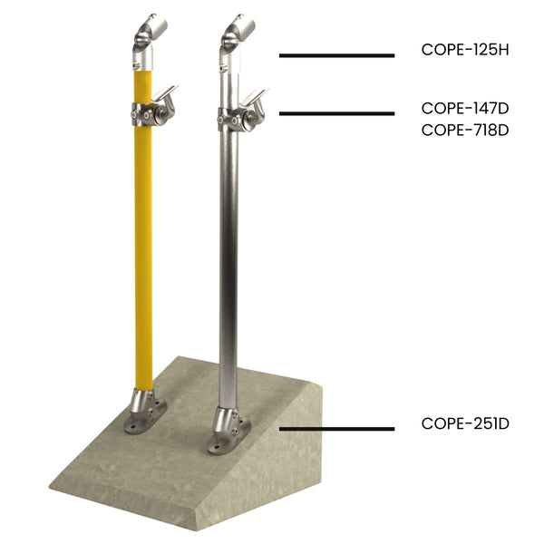 Cope Modular Handrail - CM24 Stanchion