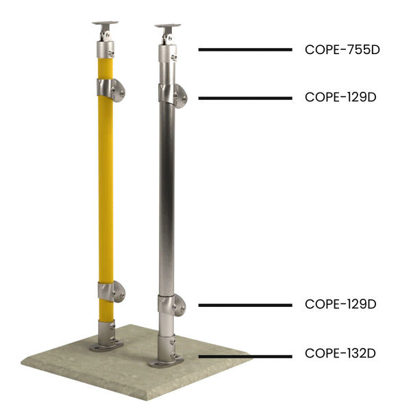 Cope Modular Handrail - CM25 Stanchion