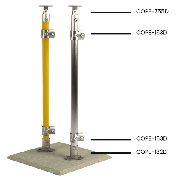 Cope Modular Handrail - CM26 Stanchion