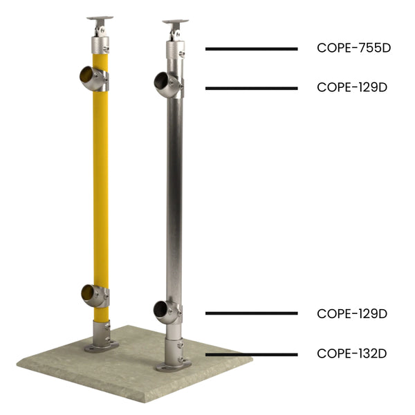 Cope Modular Handrail - CM27 Stanchion