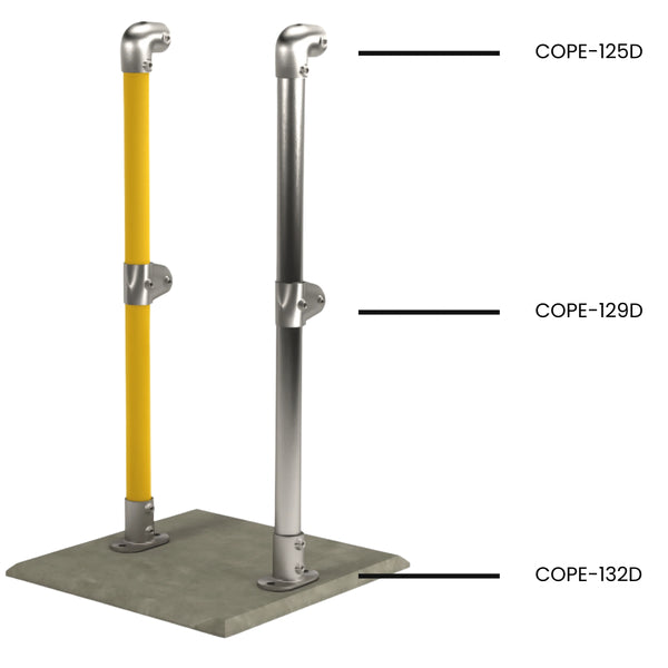 Cope Modular Handrail - CM37 Stanchion