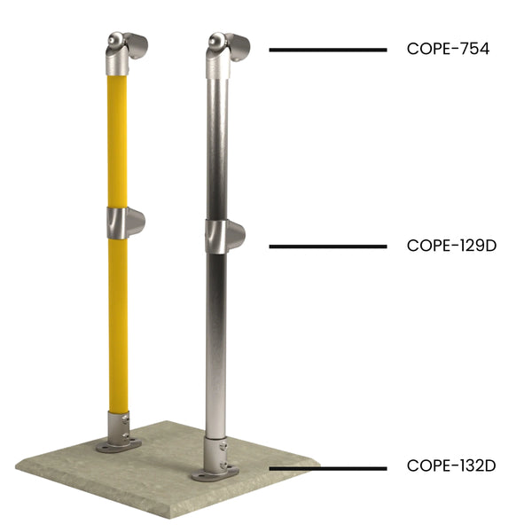 Cope Modular Handrail - CM38 Stanchion