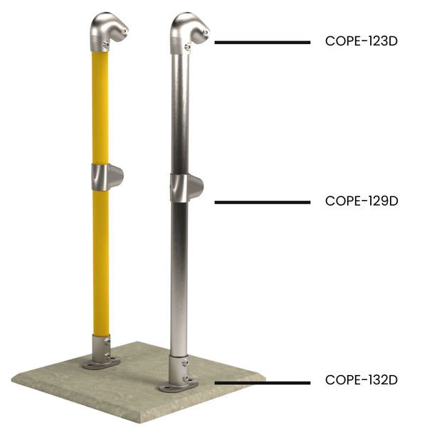 Cope Modular Handrail - CM39 Stanchion