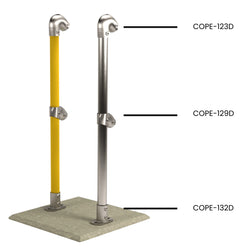Cope Modular Handrail - CM41 Stanchion