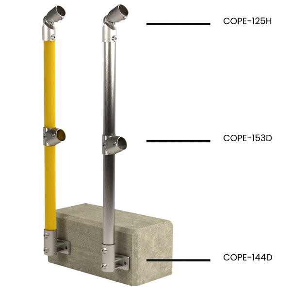 Cope Modular Handrail - CM43 Stanchion