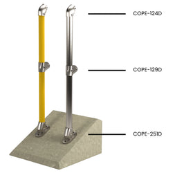 Cope Modular Handrail - CM53 Stanchion