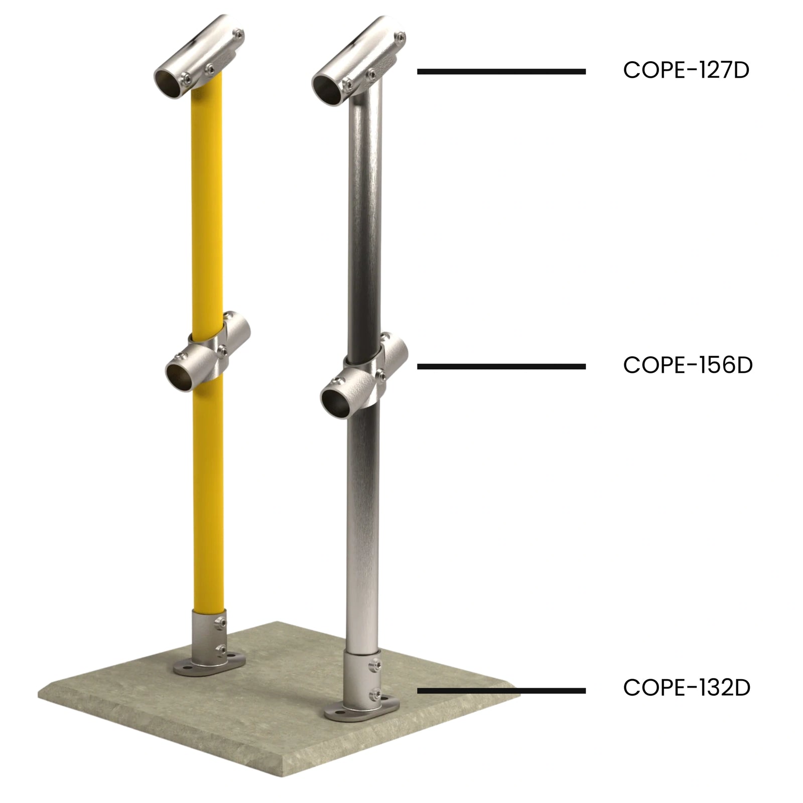 Cope Modular Handrail - CM69 Stanchion