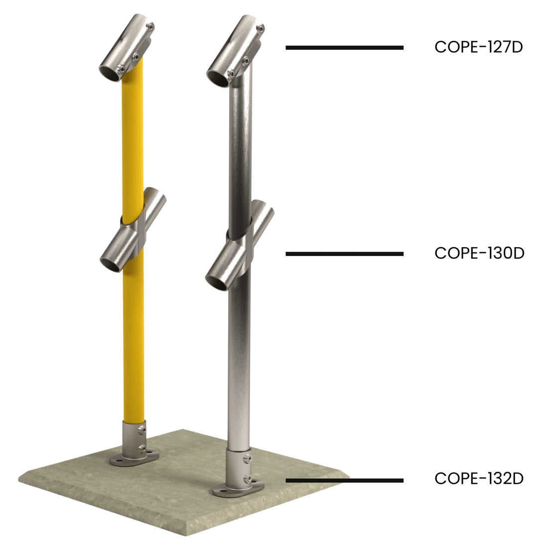 Cope Modular Handrail - CM70 Stanchion