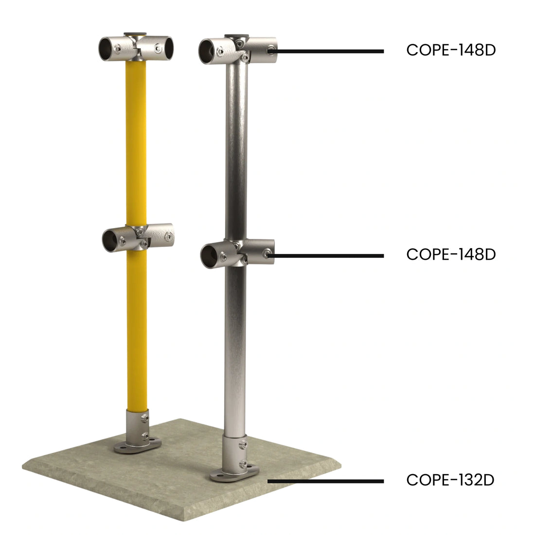 Cope Modular Handrail - CM71 Stanchion
