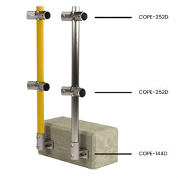Cope Modular Handrail - CM72 Stanchion