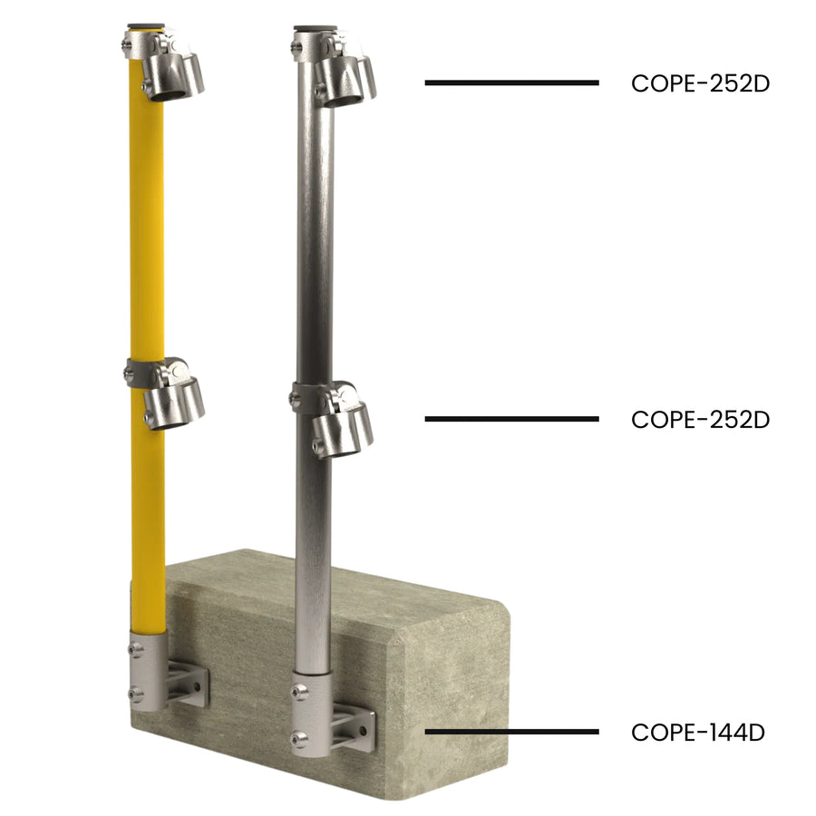 Cope Modular Handrail - CM74 Stanchion