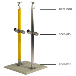 Cope Modular Handrail - CM76 Stanchion