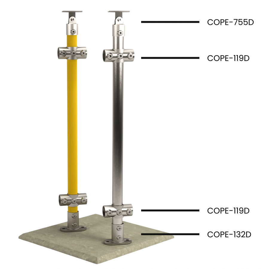 Cope Modular Handrail - CM82 Stanchion