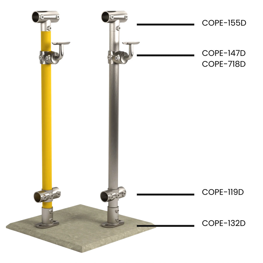 Cope Modular Handrail - CM83 Stanchion