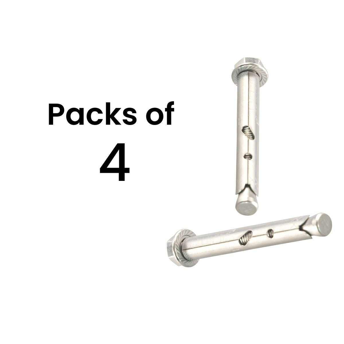Concrete Fixings - Stainless Steel - 4Pcs