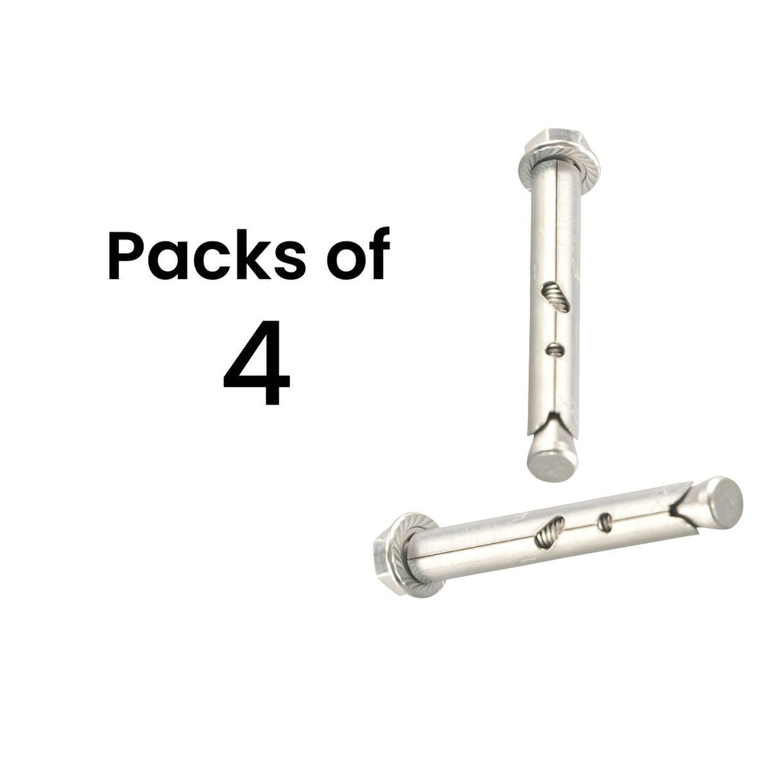 Concrete Fixings - Stainless Steel - 4Pcs