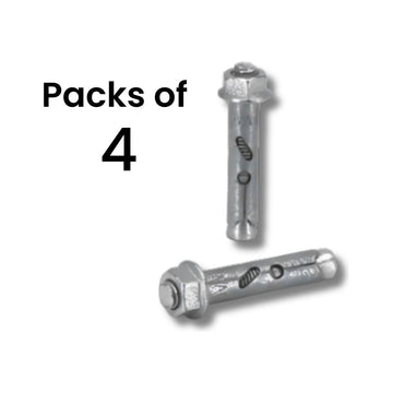 Concrete Fixings - 4Pcs 0.7 kg