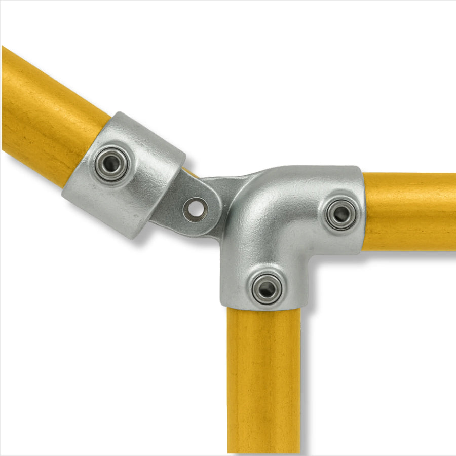 CopeRail 175 - Elbow w/ single swivel combination