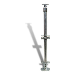 Cope – DDA Through Stanchion (Straight Base) – Wall Mount