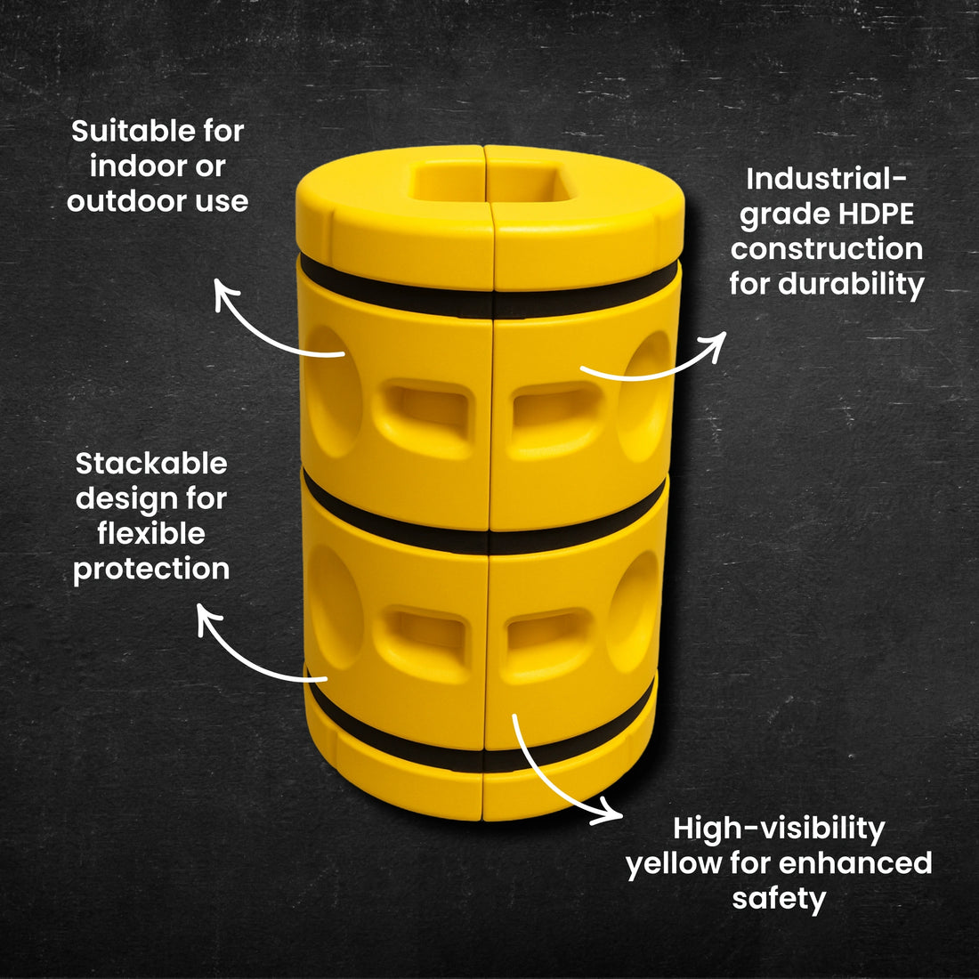 Column Protector - Heavy Duty 35 kg Size 100mm CP-100