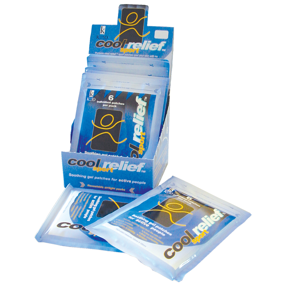 COOL RELIEF Cold Gel Patches/6