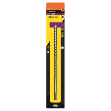 12.0 x 265mm SDS Plus Masonry Drill Bit - Carded