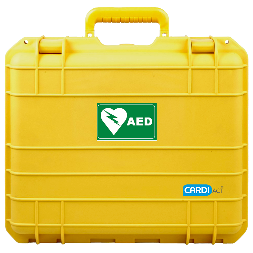 CARDIACT Waterproof Tough AED Case 33 x 28 x 12cm
