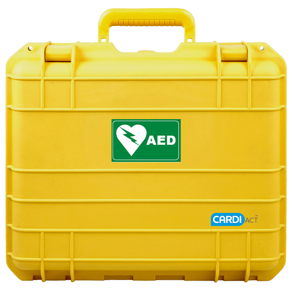 CARDIACT Waterproof Tough AED Case 33 x 28 x 12cm
