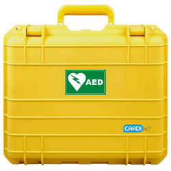 CARDIACT Waterproof Tough AED Case 33 x 28 x 12cm