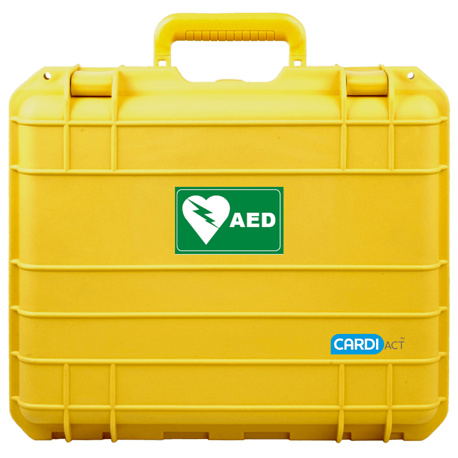 CARDIACT Waterproof Tough AED Case 33 x 28 x 12cm