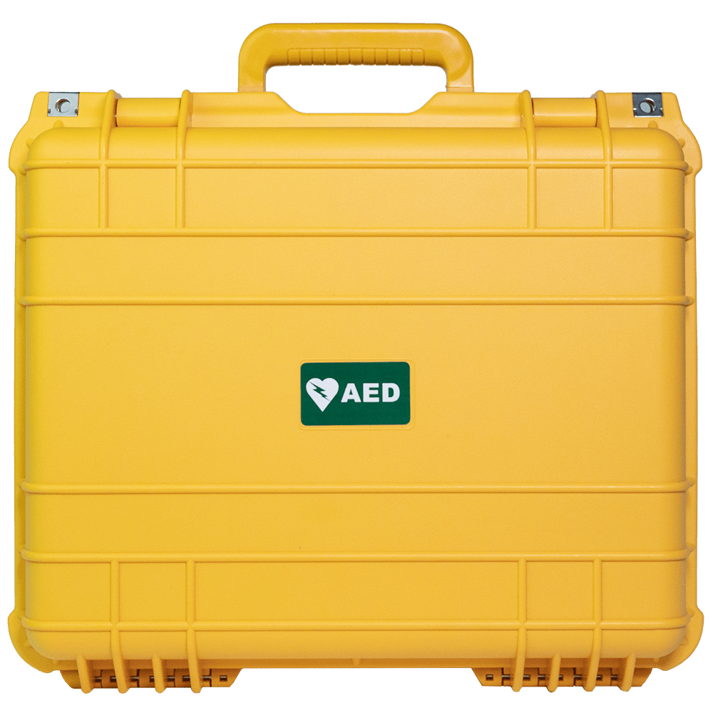 CARDIACT Large Waterproof Tough AED Case  43 x 38 x 15.4cm (Yellow)