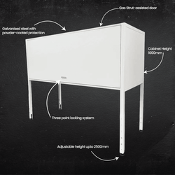 eVault Carpark Over Bonnet Storage Cabinet