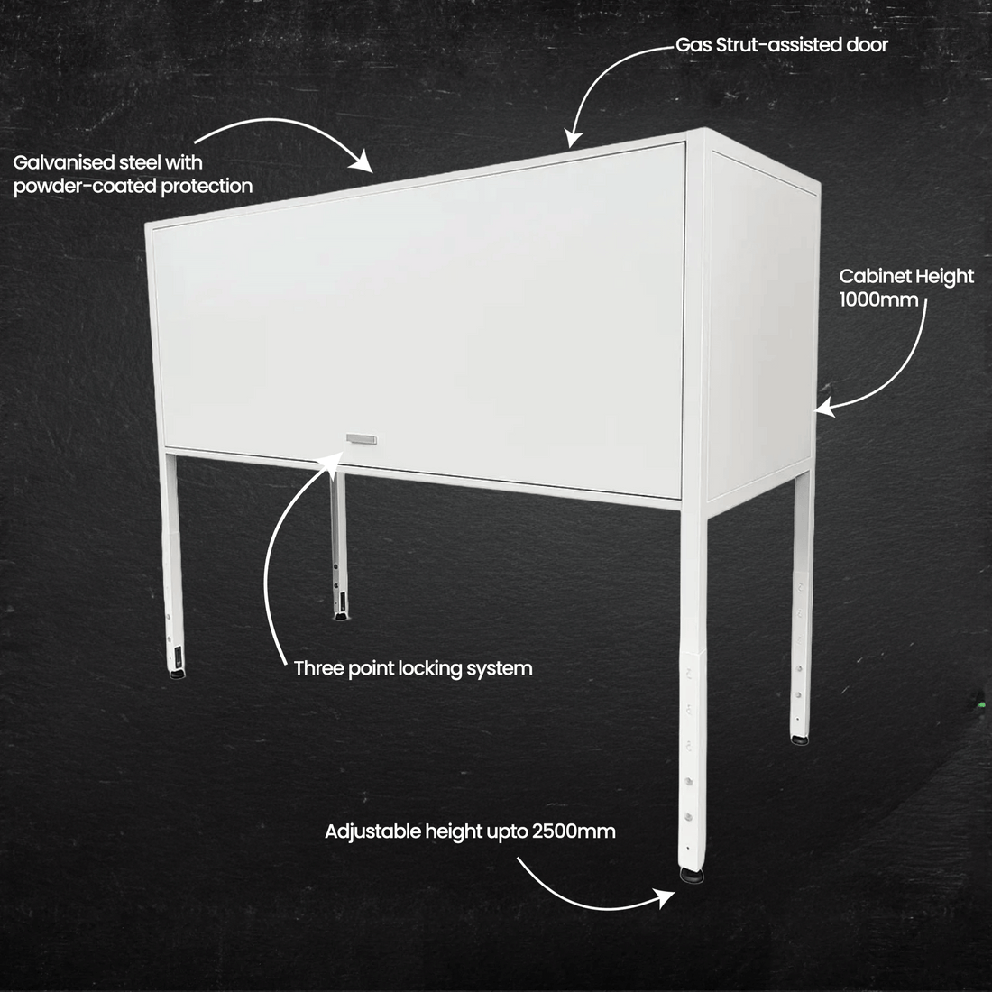 eVault Carpark Over Bonnet Storage Cabinet
