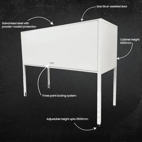 eVault Carpark Over Bonnet Storage Cabinet