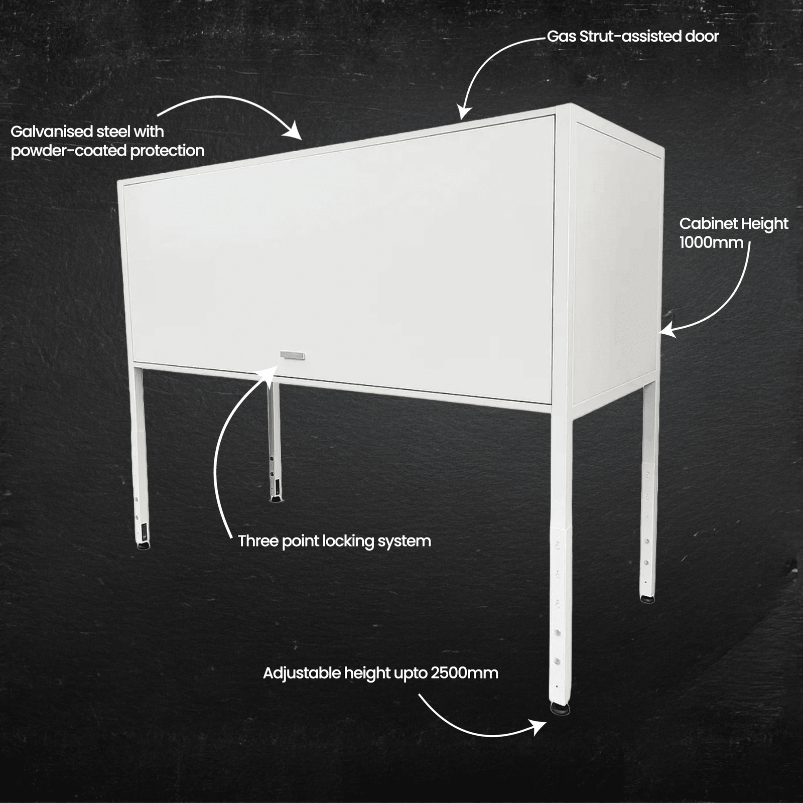 eVault Carpark Over Bonnet Storage Cabinet