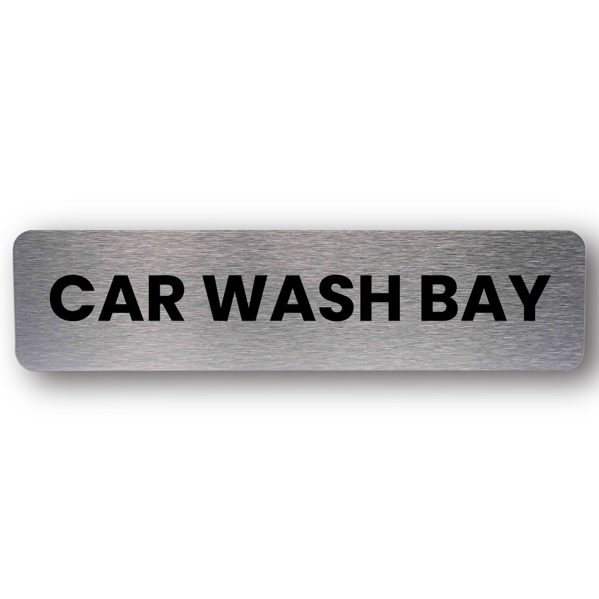 Car Wash Bay - Brushed Silver