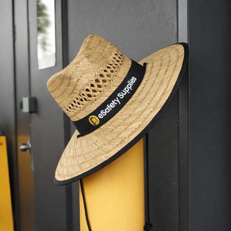 eSafety's Large Straw Hat