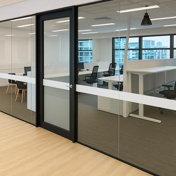 Safety Visual Glazing Strip - White