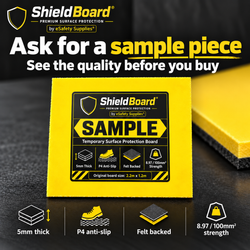 Shield Board - Impact Protection - 2.2m x 1.2m x 5mm