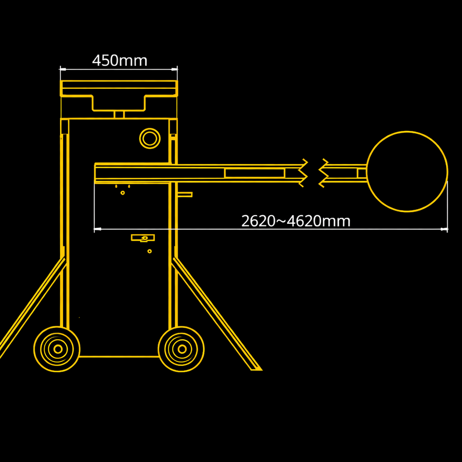 ePortable Solar Boom Gate